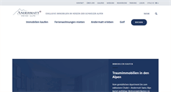 Desktop Screenshot of andermatt-swissalps.ch